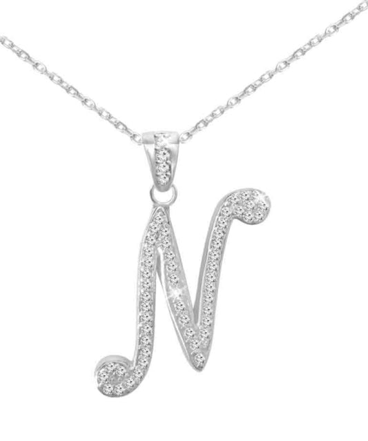Blinged out initial chains (large)N