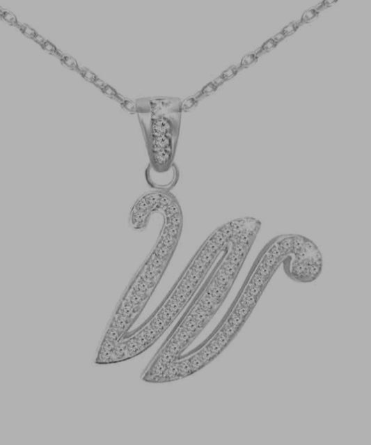 Blinged out initial chain (large)W