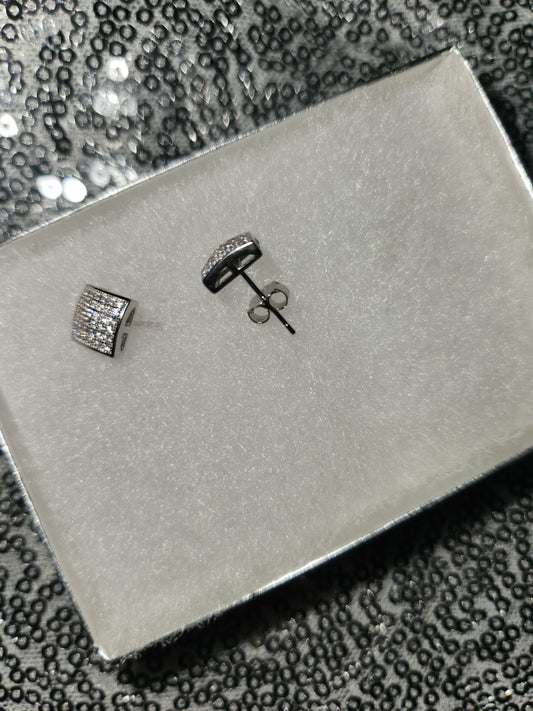 Square bling studs